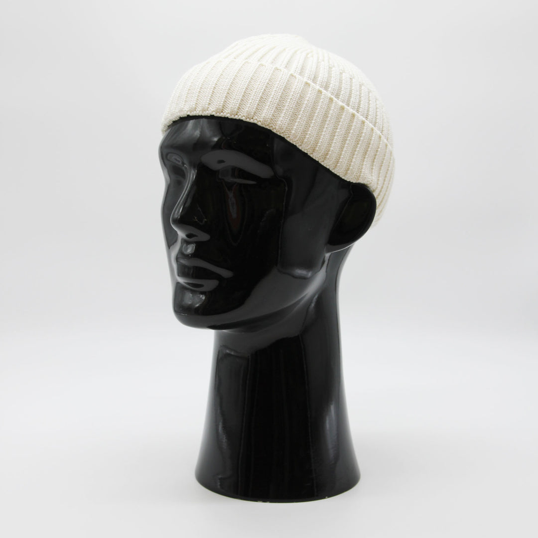 Major Wear Short Rib Beanie off white - Shop-Tetuan