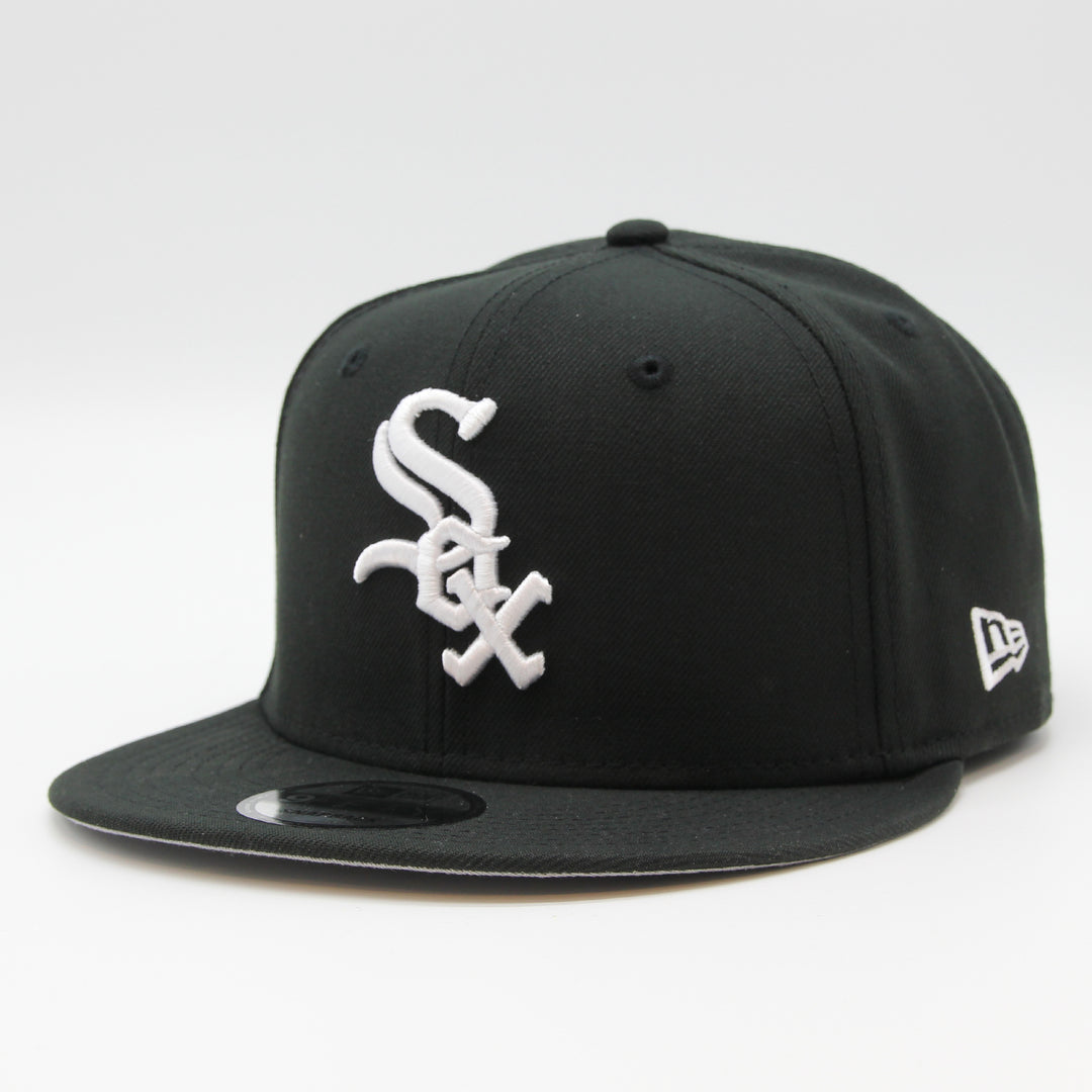 New Era Chain Stitch 9Fifty C White Sox black - Shop-Tetuan