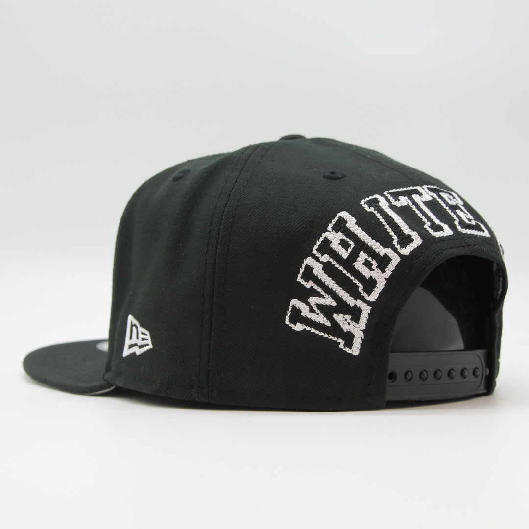 New Era Chain Stitch 9Fifty C White Sox black - Shop-Tetuan