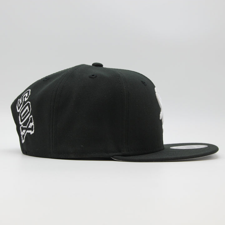 New Era Chain Stitch 9Fifty C White Sox black - Shop-Tetuan