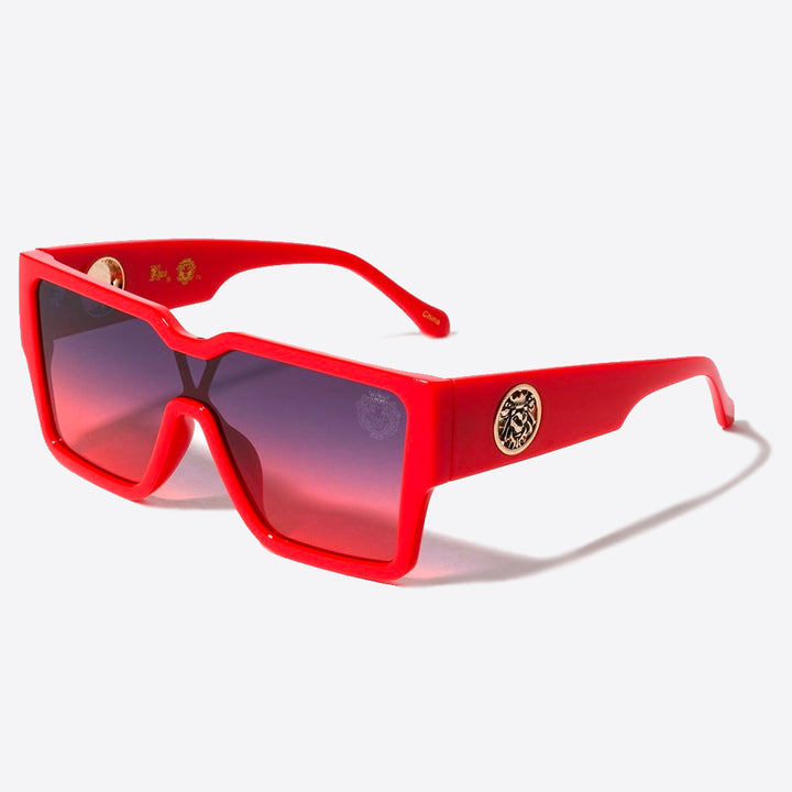 Kleo Squared Sunglasses red - Shop-Tetuan