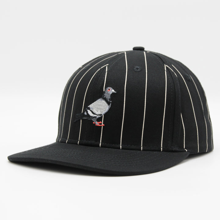 Staple Pinstripe Pigeon snapback black - Shop-Tetuan