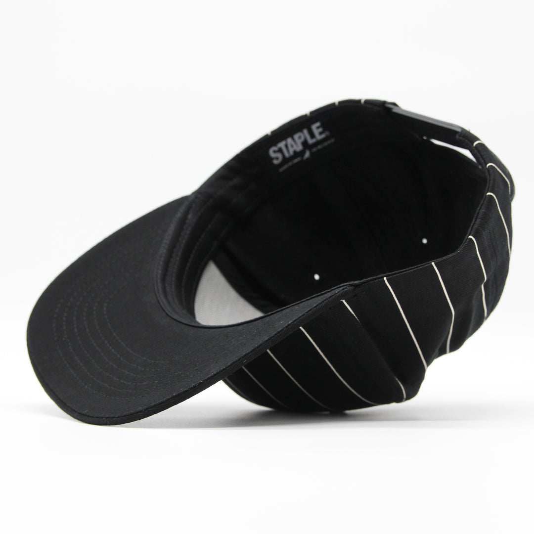 Staple Pinstripe Pigeon snapback black - Shop-Tetuan