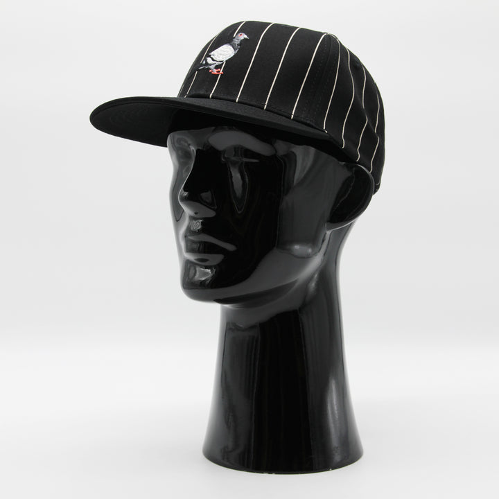 Staple Pinstripe Pigeon snapback black - Shop-Tetuan