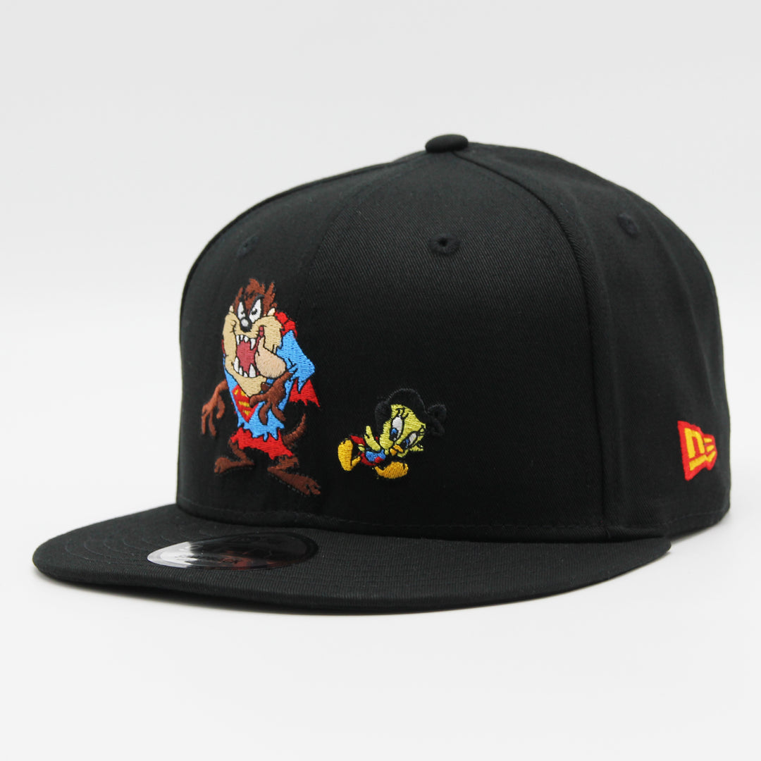 New Era Looney Tunes X Superhero Taz Mashup 9Fifty black - Shop-Tetuan