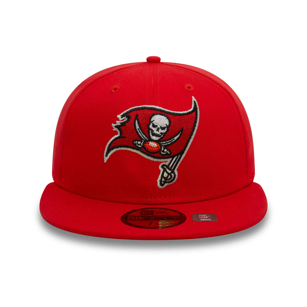 New Era NFL Official Team Colours 59Fifty TB Buccaneers red