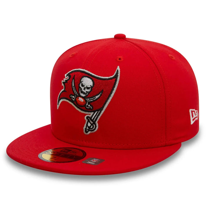 New Era NFL Official Team Colours 59Fifty TB Buccaneers red