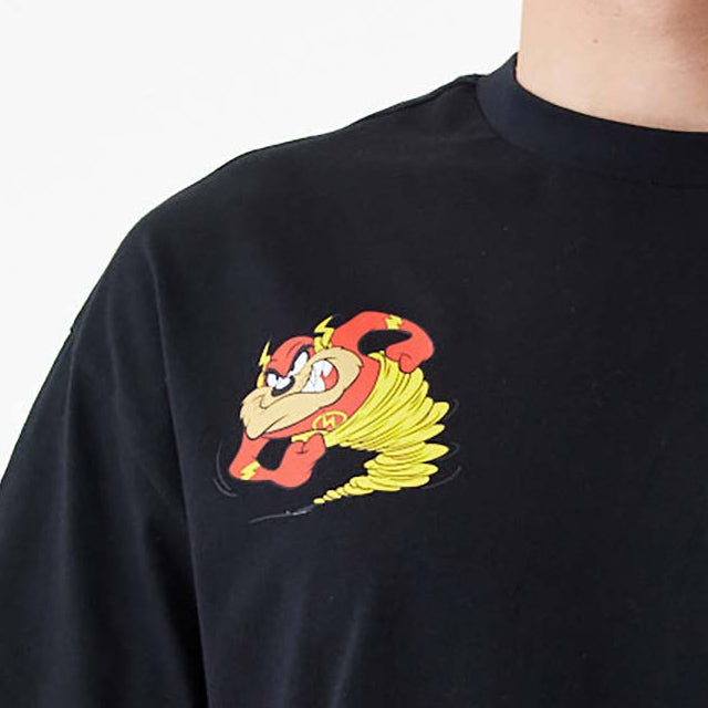 New Era  Superhero Character Taz Oversized tee black - Shop-Tetuan