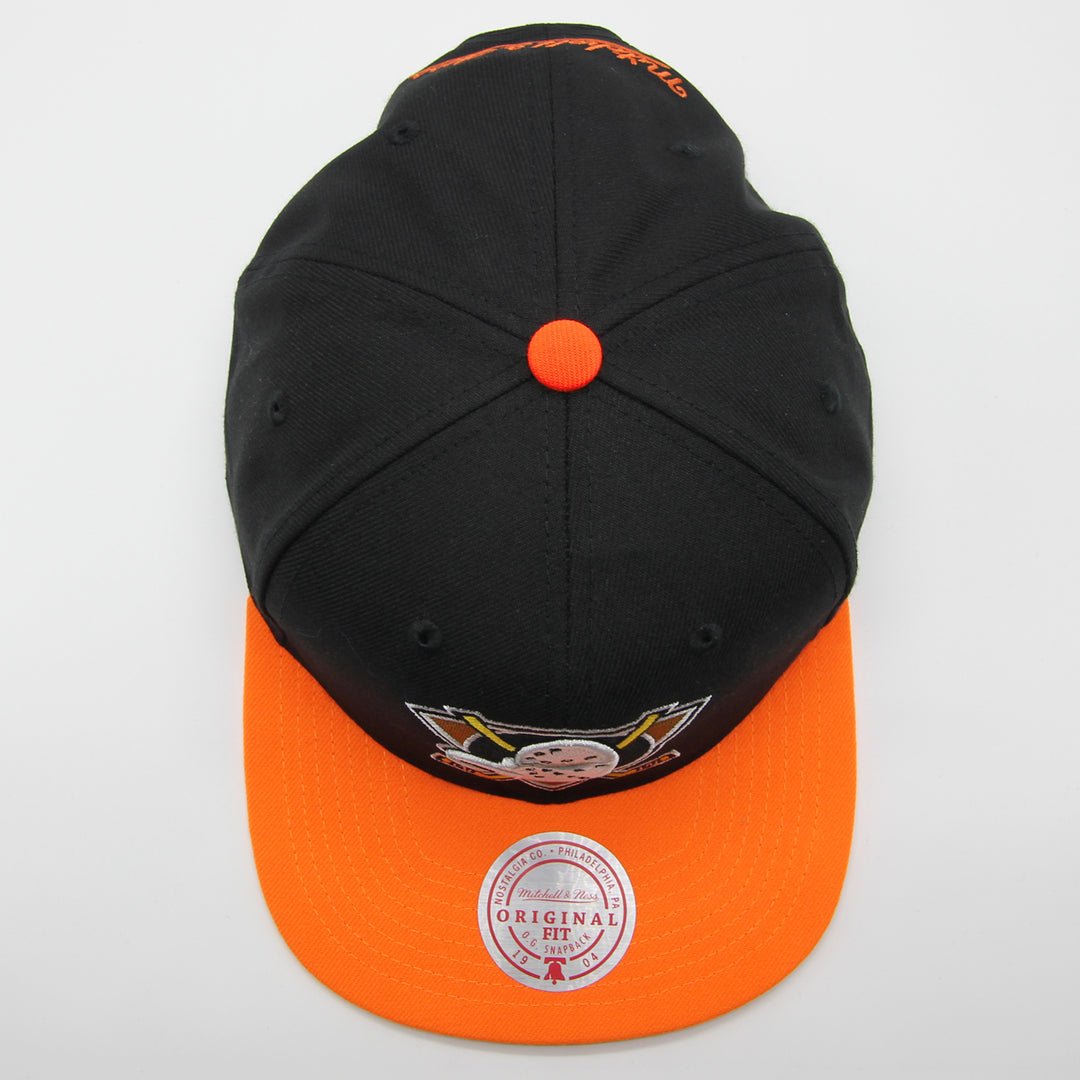 Mitchell & Ness NHL Team 2 Tone 2.0 snapback A Ducks black/orange - Shop-Tetuan