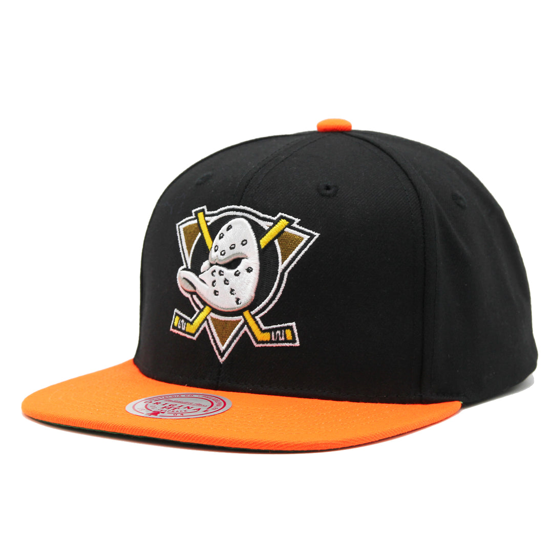 Mitchell & Ness NHL Team 2 Tone 2.0 snapback A Ducks black/orange - Shop-Tetuan