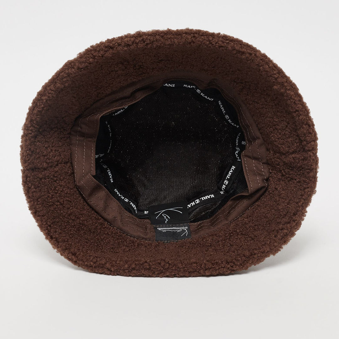 Karl Kani Signature Teddy Bucket Hat brown - Shop-Tetuan