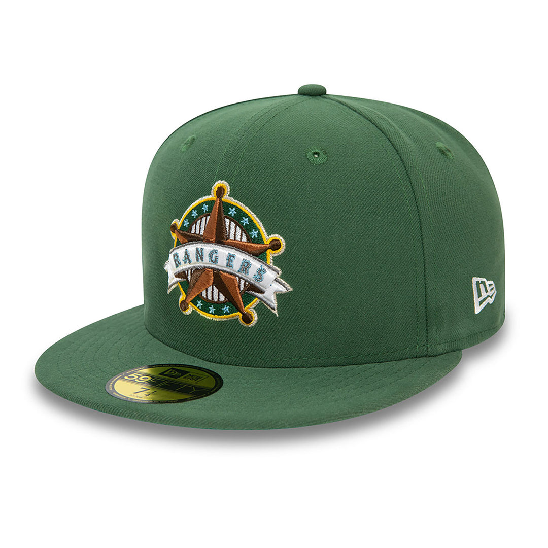 New Era MLB Cooperstown Alternative 59Fifty T Rangers dark green - Shop-Tetuan