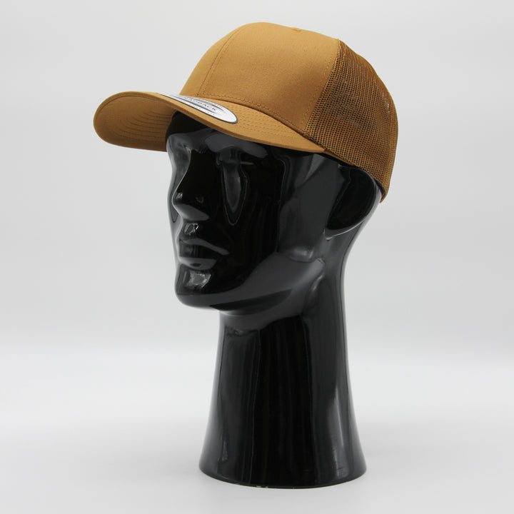 The Classics Yupoong Retro trucker cap caramel - Shop-Tetuan