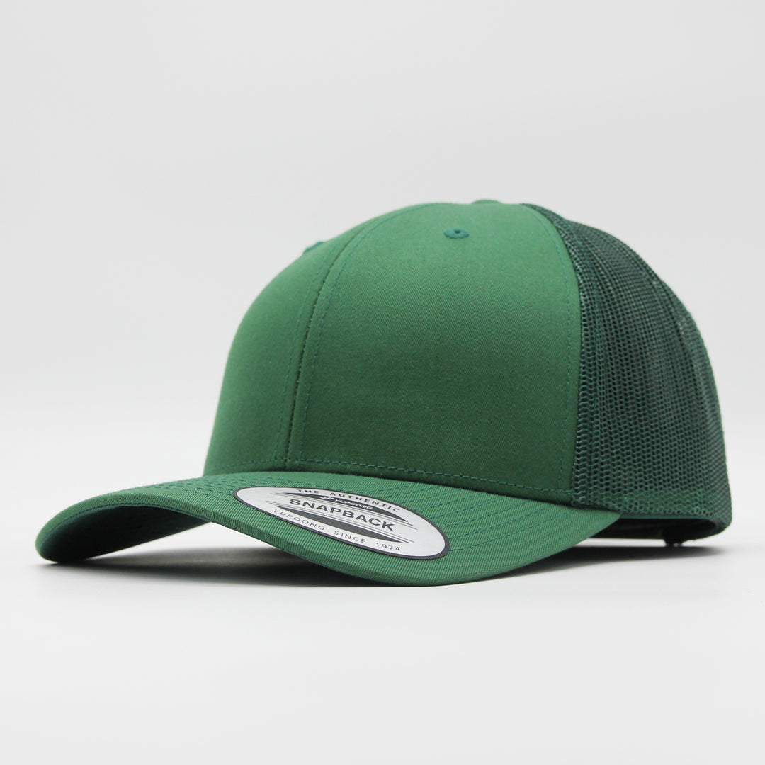 The Classics Yupoong Retro trucker cap evergreen - Shop-Tetuan