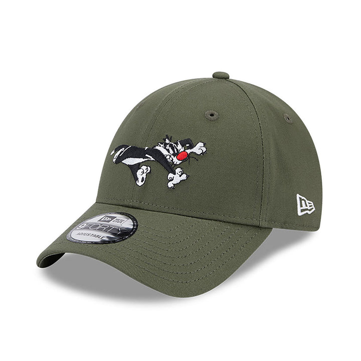 New Era Warner Brothers Sylvester 9Forty olive - Shop-Tetuan