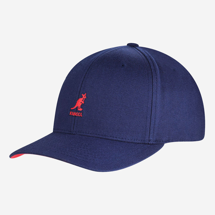 Kangol Wool Flexfit Baseball cap yankee blue - Shop-Tetuan