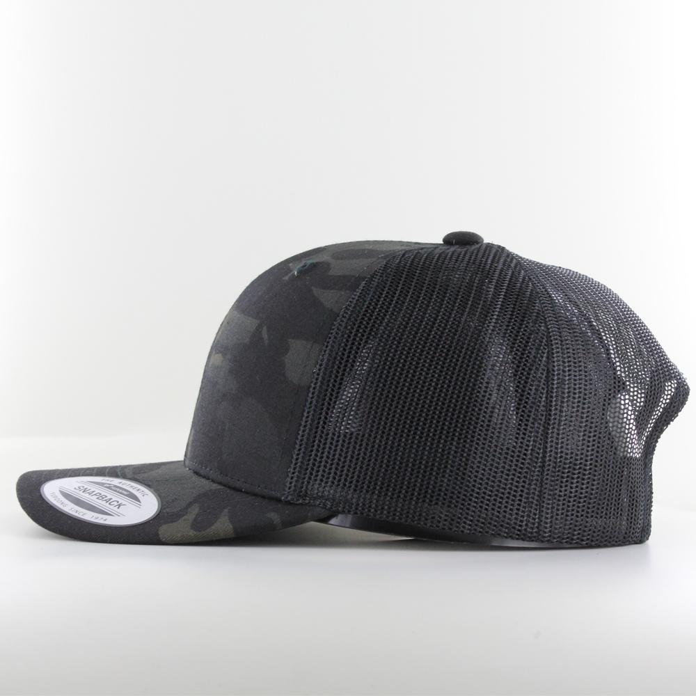 The Classics Yupoong Retro trucker cap black multicam - Shop-Tetuan