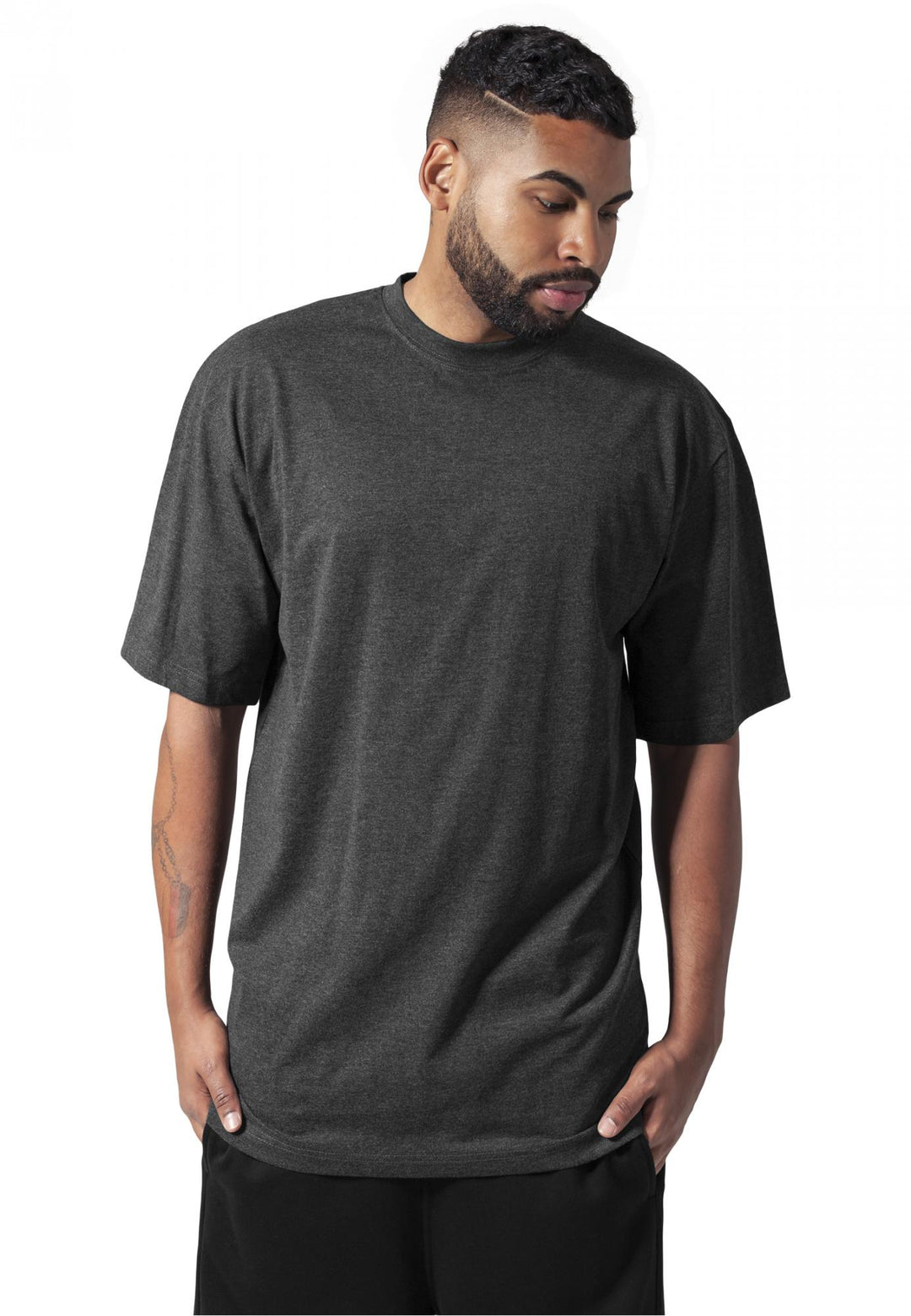 Urban Classics tall tee charcoal - Shop-Tetuan