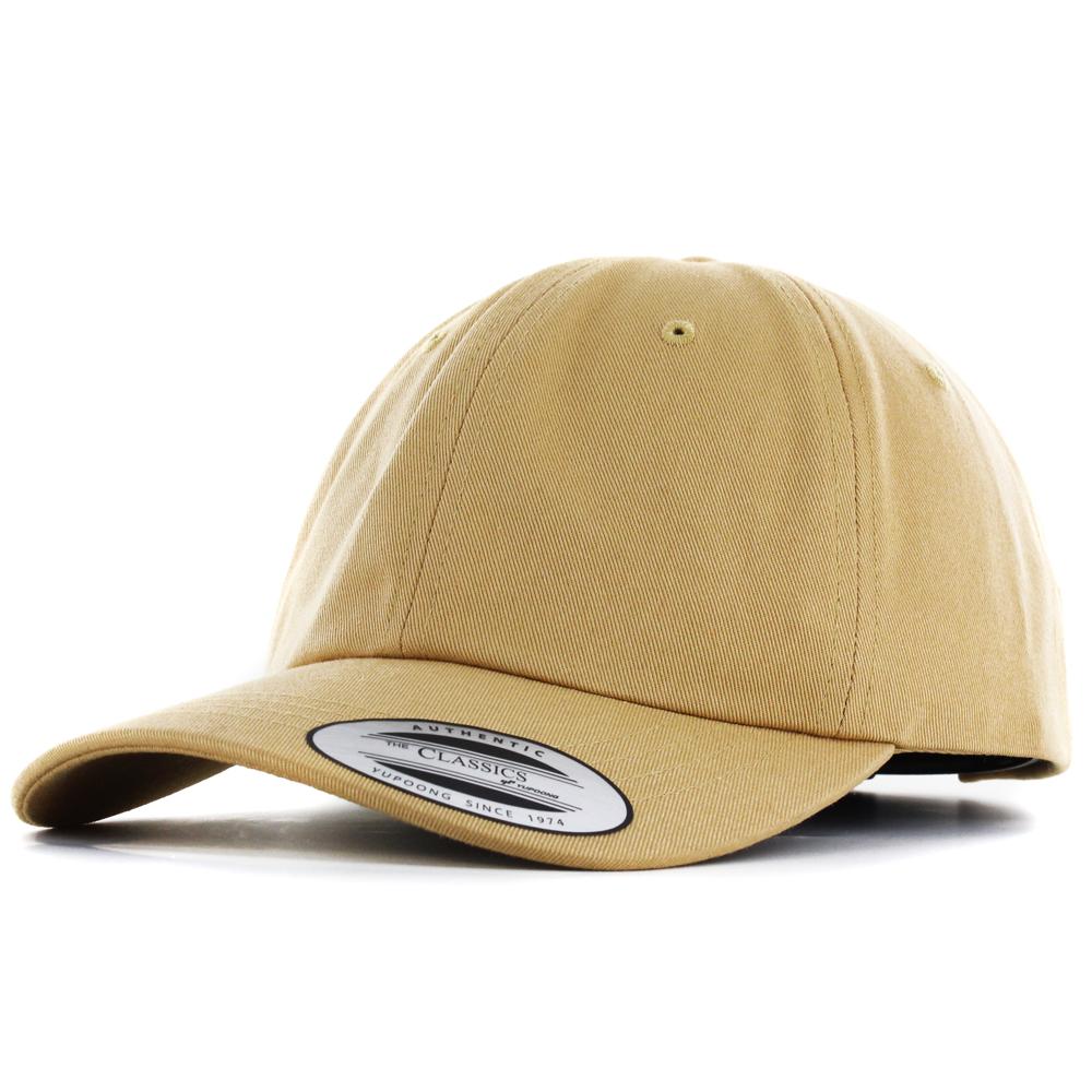 The Classics Yupoong low profile cotton twill cap curry - Shop-Tetuan