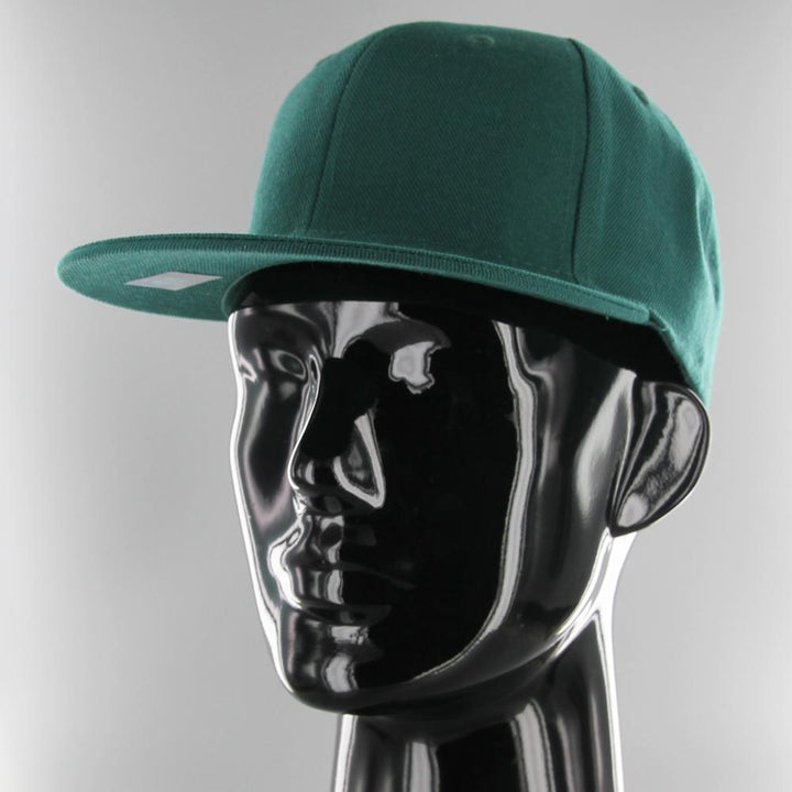 KB Ethos Plain Fitted cap dark green - Shop-Tetuan