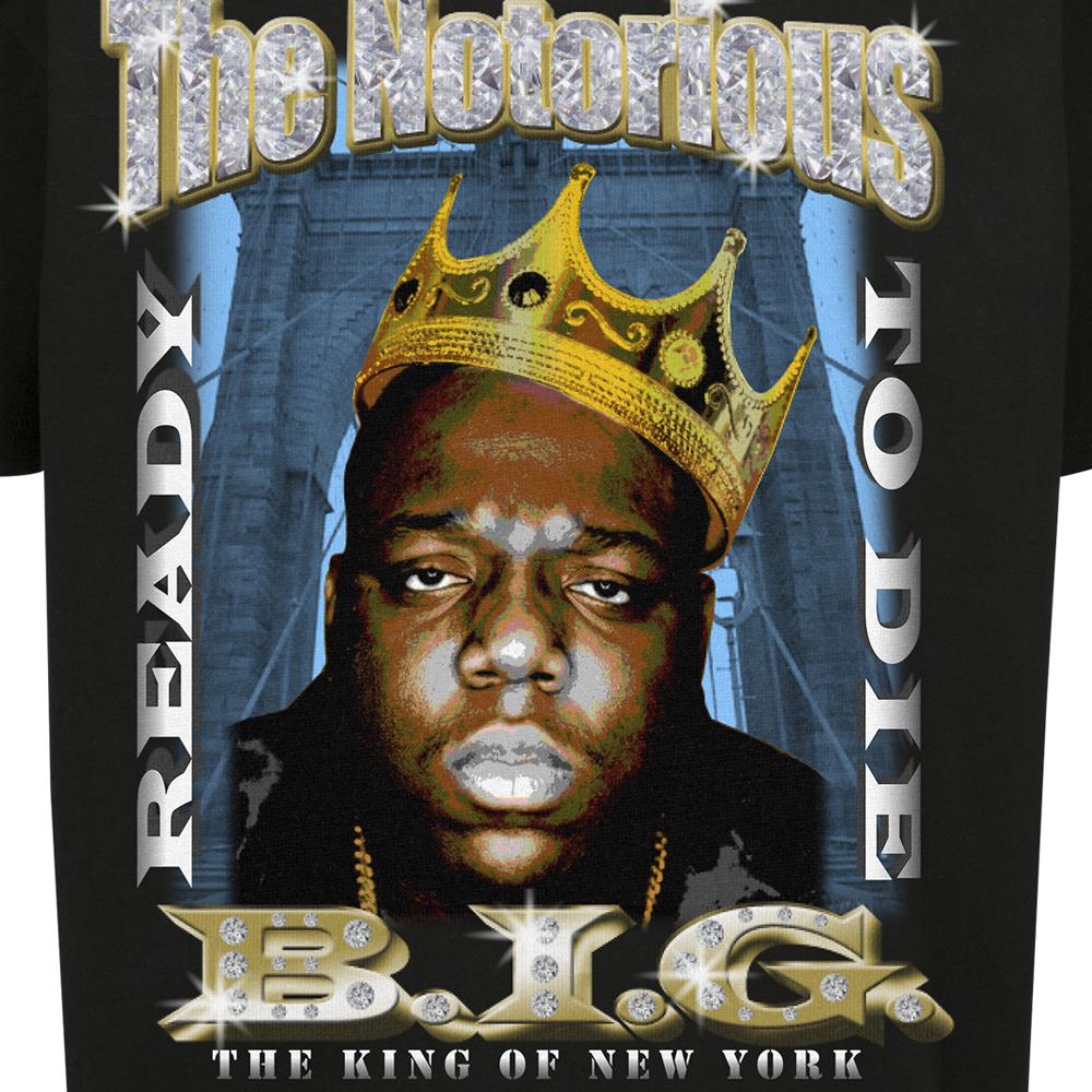 Mister Biggie Crown Oversize tee black - Shop-Tetuan