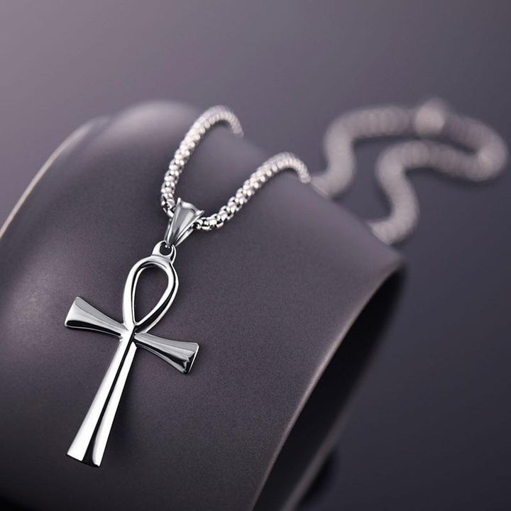 Ankh Cross Stainless Steel - Shop-Tetuan