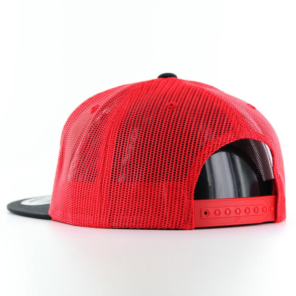 The Classics Yupoong foam trucker blk/wht/red - Shop-Tetuan