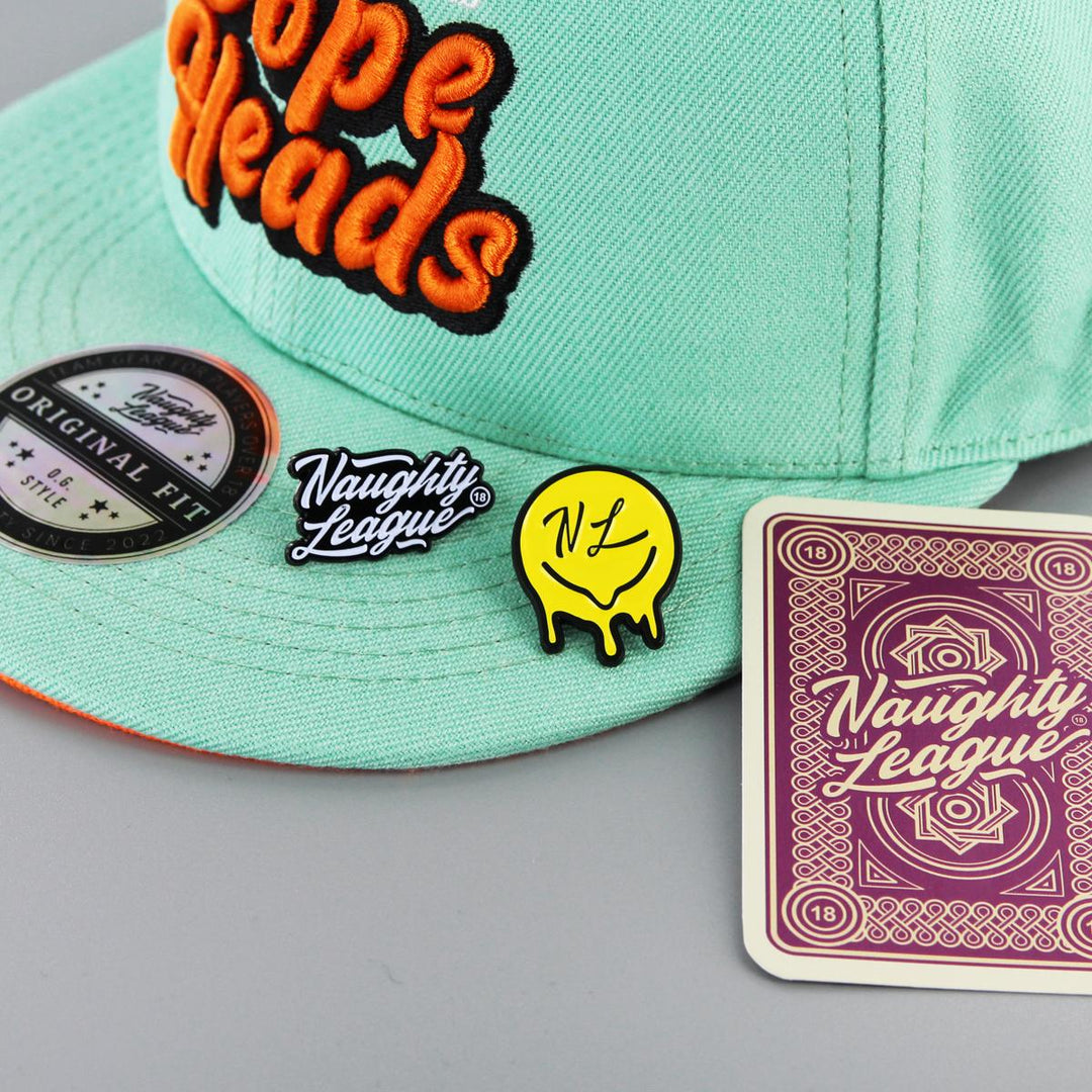 Naughty League Los Angeles Dope Heads snapback aqua - Shop-Tetuan