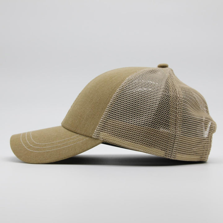 Kangol Distressed Cotton Mesh BB oat - Shop-Tetuan