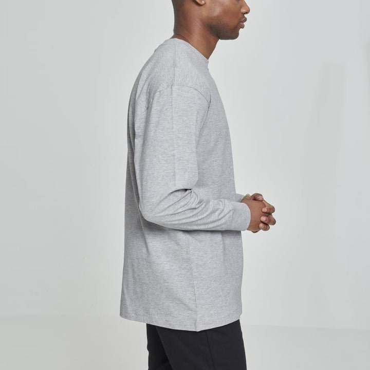 Urban Classics tall tee l/s grey - Shop-Tetuan