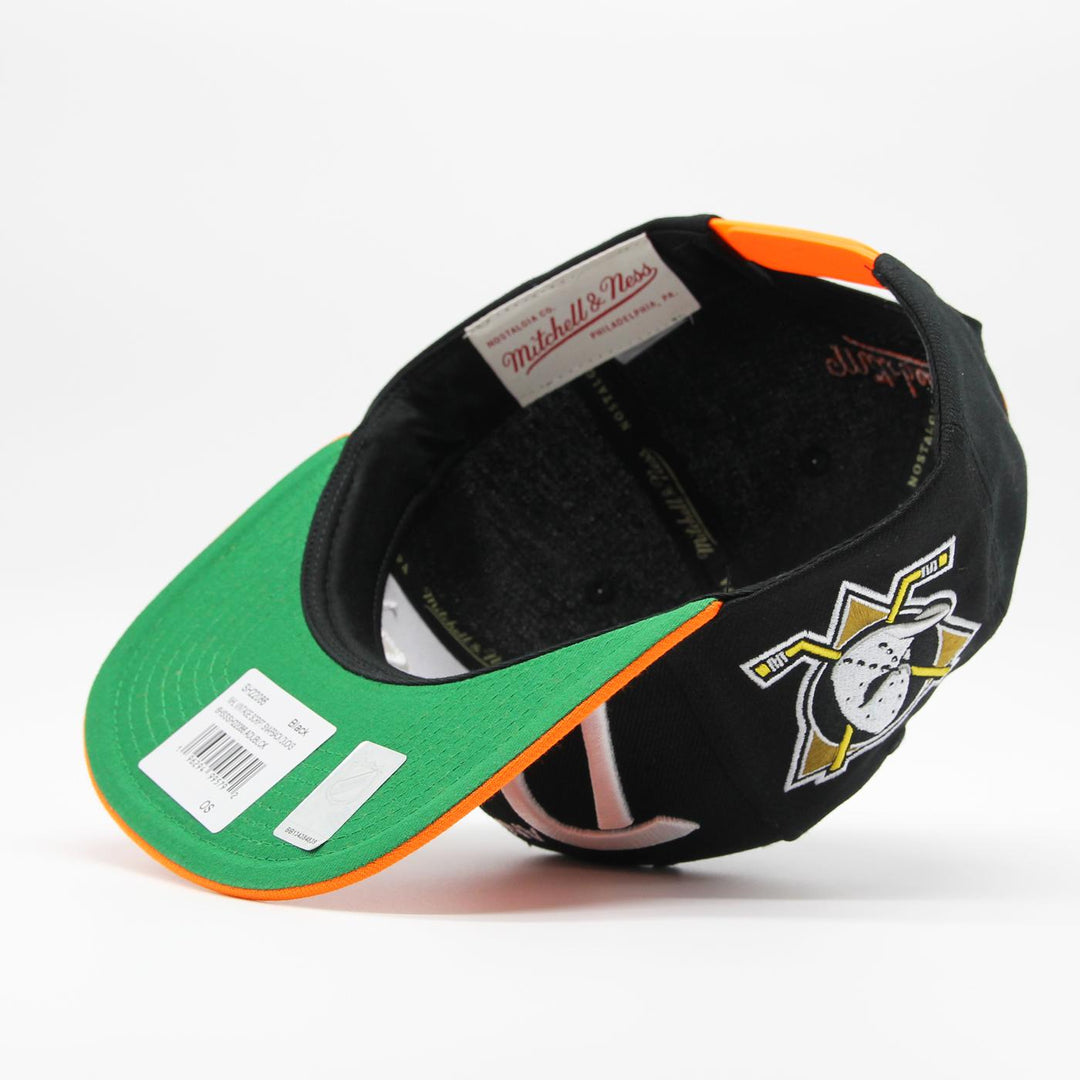 Mitchell & Ness NHL Vintage Script snapback A Ducks black - Shop-Tetuan