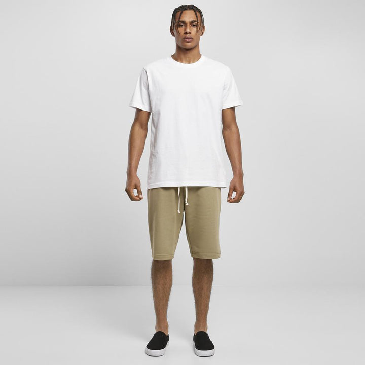 Urban Classics Low Crotch Sweatshorts khaki - Shop-Tetuan