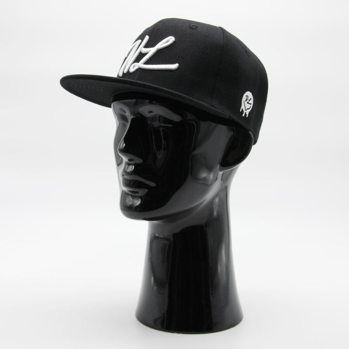 Naughty League Icon Basic Snapback black/white - Shop-Tetuan