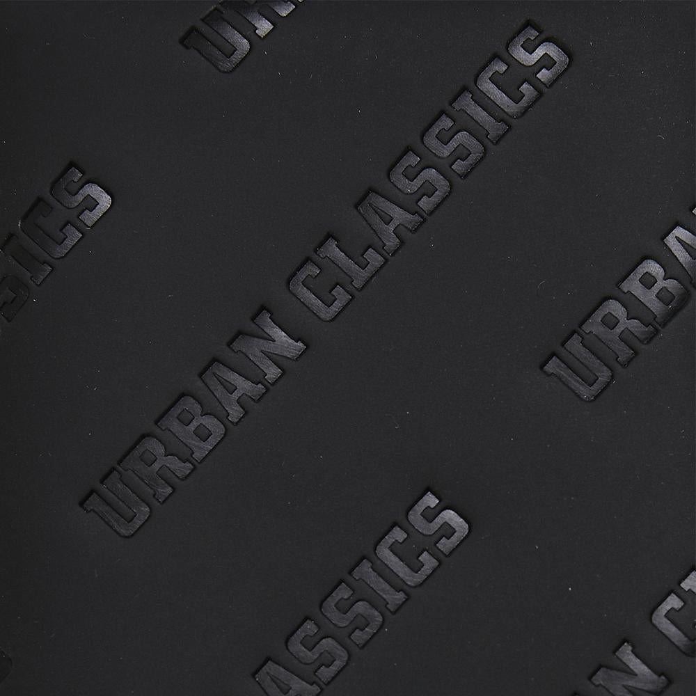 Urban Classics Imitation Leather Allover Logo Wallet black - Shop-Tetuan