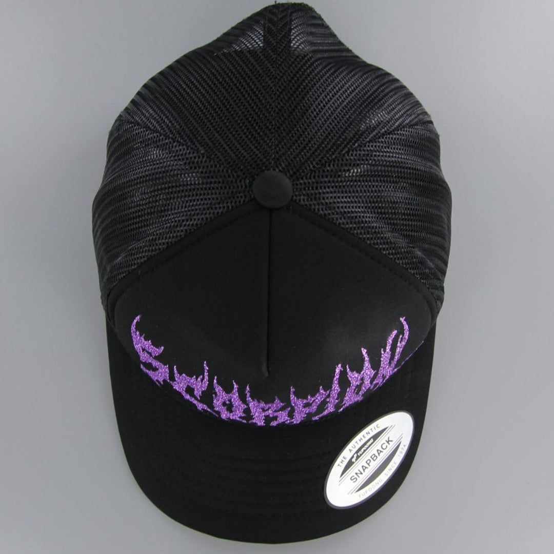 Vlizada Glitter Scorpion cap black/purple - Shop-Tetuan