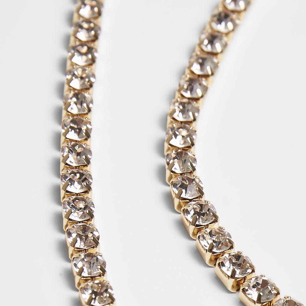 Urban Classics Layering Diamond Necklace gold - Shop-Tetuan