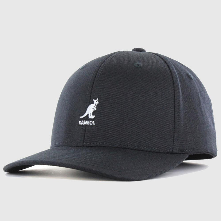 Kangol Wool Flexfit Baseball cap black - Shop-Tetuan