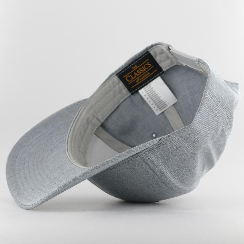 The Classics Yupoong Curved Classic snapback h.grey - Shop-Tetuan