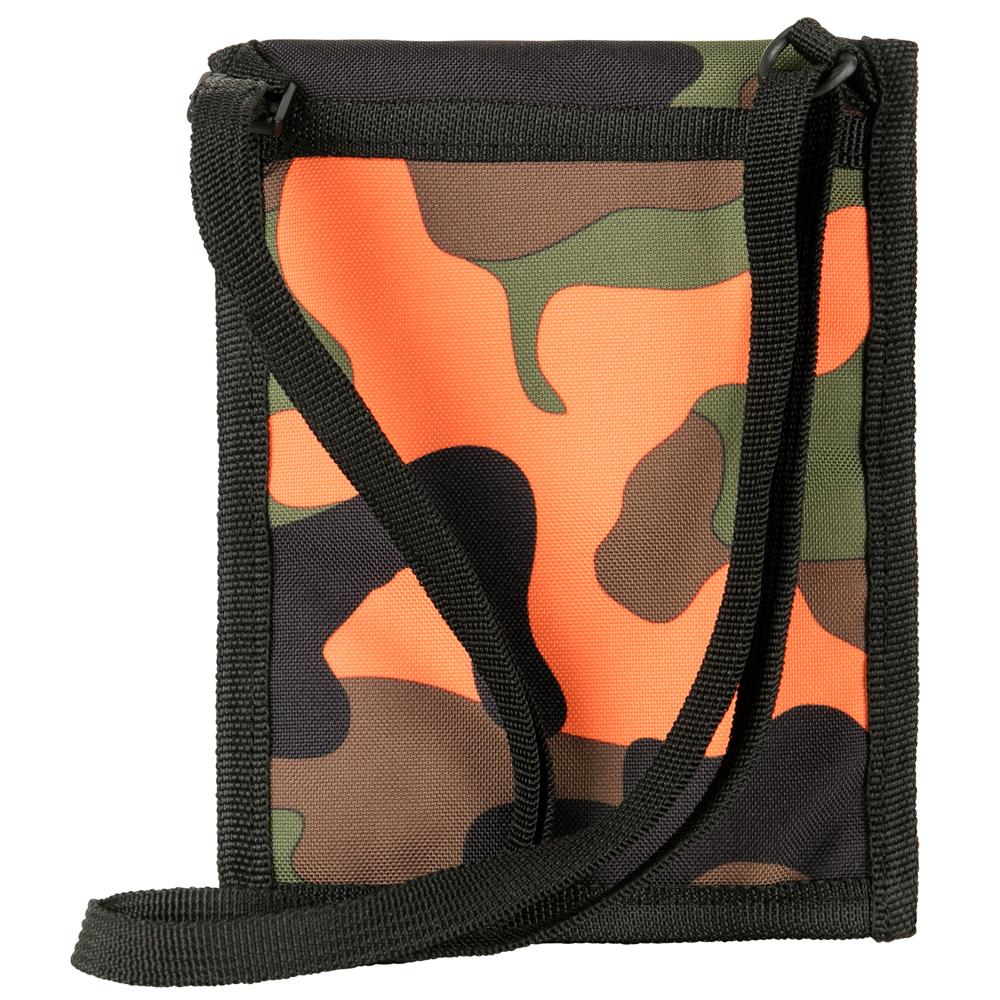 Urban Classics Neck Pouch Oxford orange camo - Shop-Tetuan