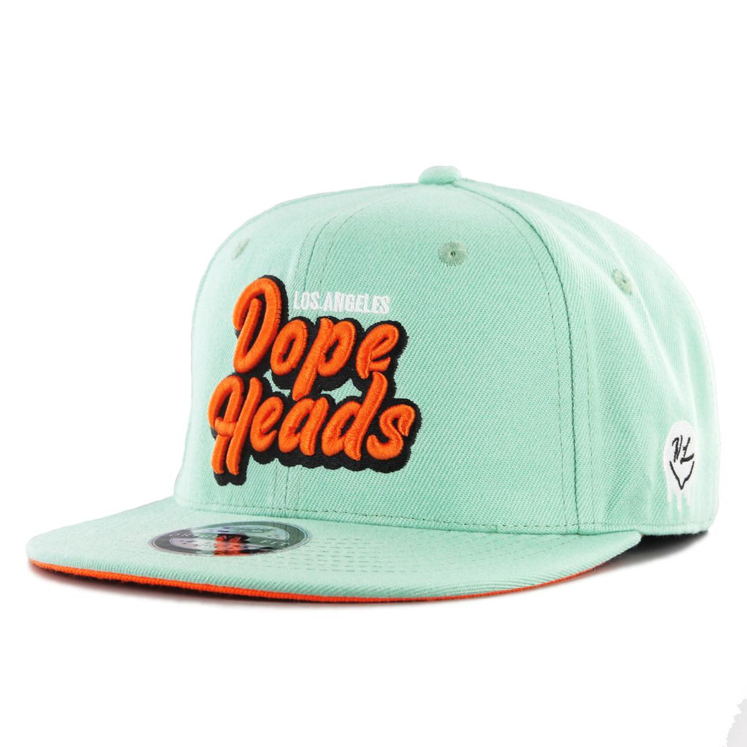 Naughty League Los Angeles Dope Heads snapback aqua - Shop-Tetuan