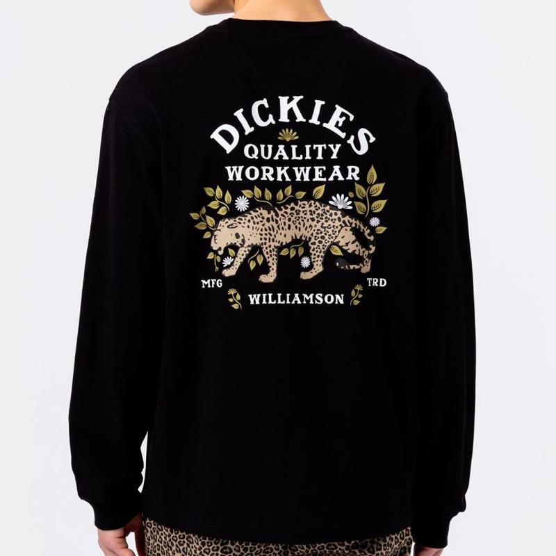 Dickies Fort Lewis tee LS black - Shop-Tetuan