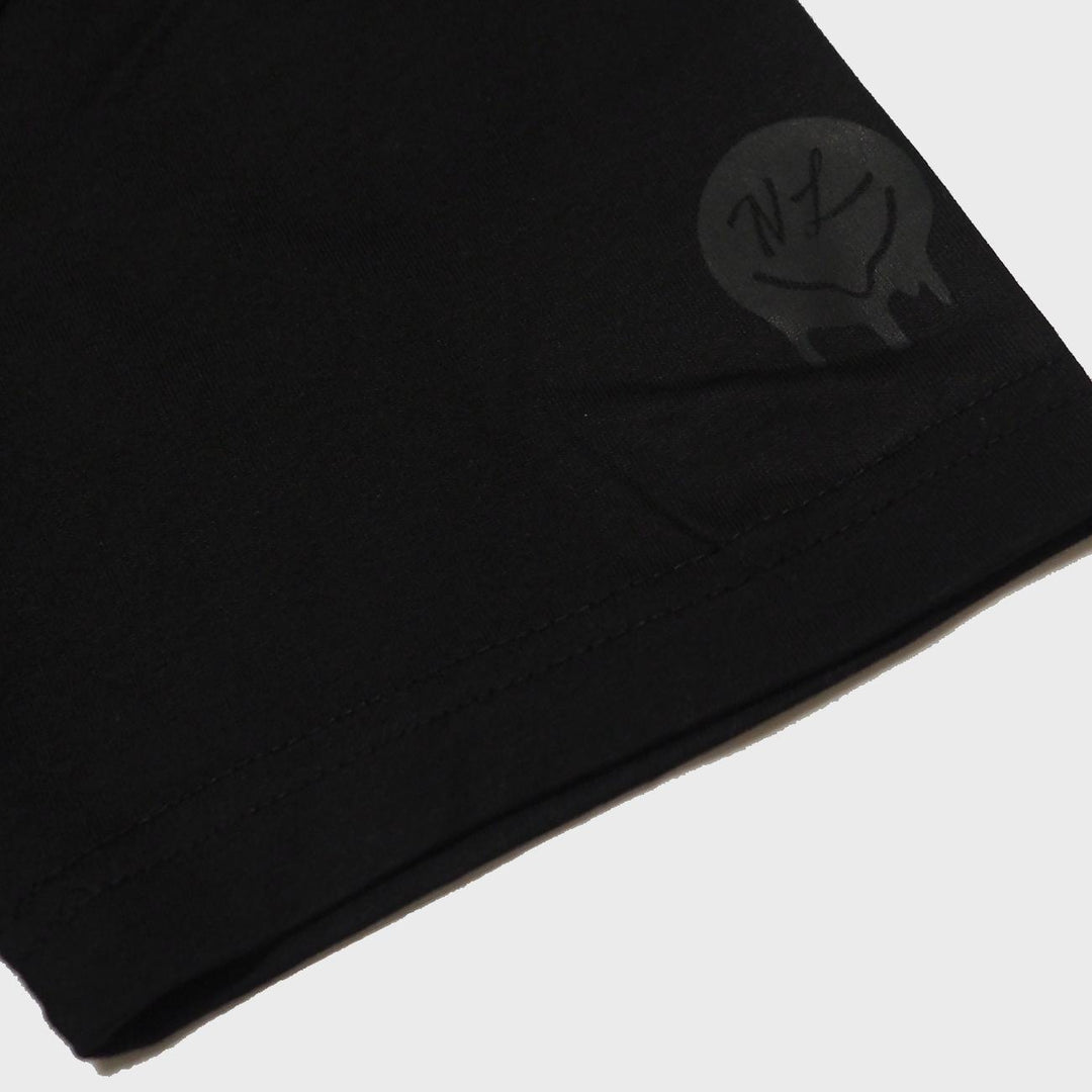 Naughty League Branded Logo tee black/black - Shop-Tetuan