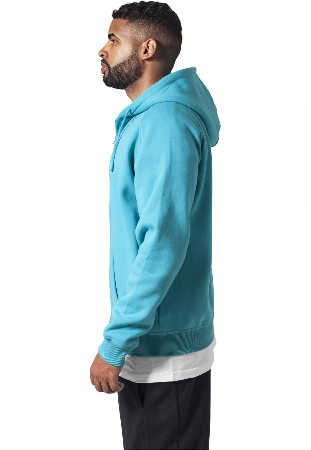 Urban Classics zip hoody aqua - Shop-Tetuan