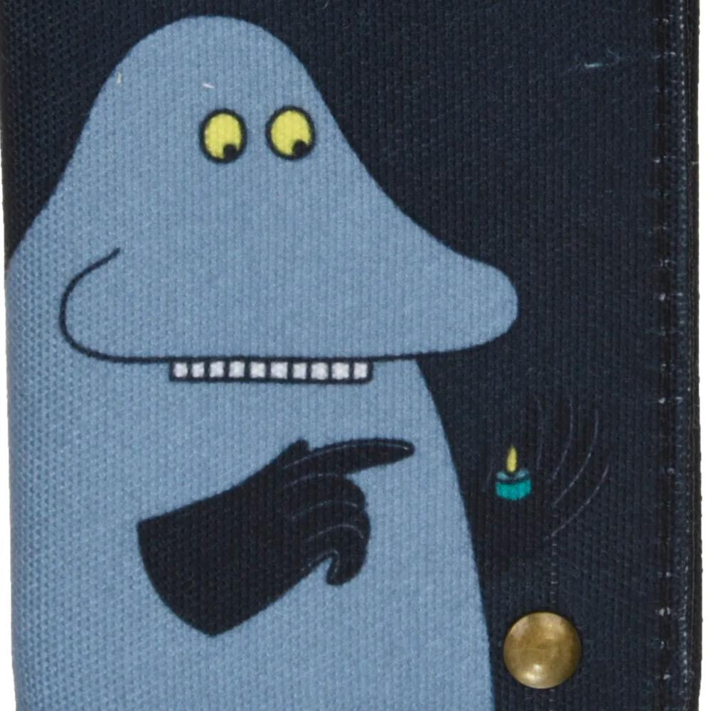 Moomin Mörkö Iltakävelyllä Wallet Canvas black - Shop-Tetuan