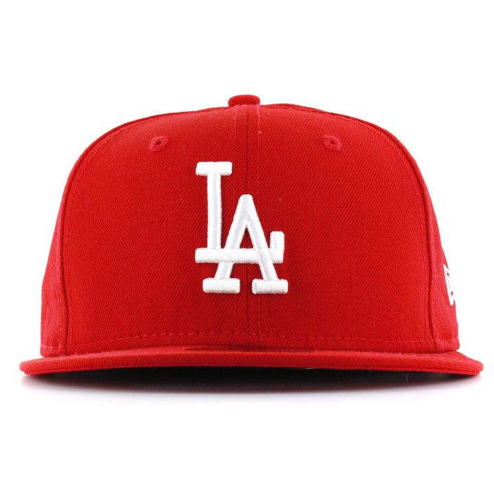 New Era Essential 59Fifty LA Dodgers red/white - Shop-Tetuan