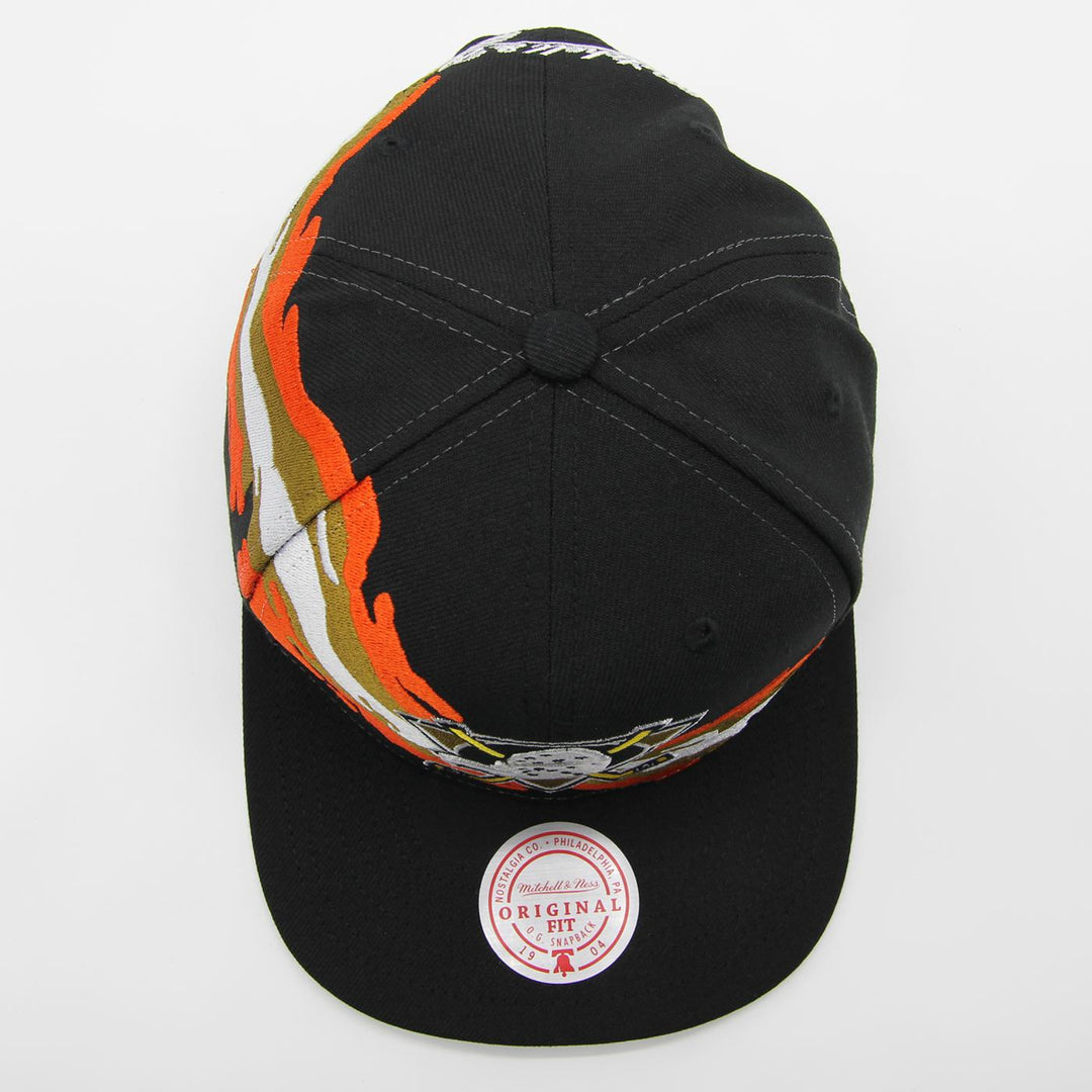 Mitchell & Ness NHL Vintage Paintbrush snapback A Ducks black - Shop-Tetuan