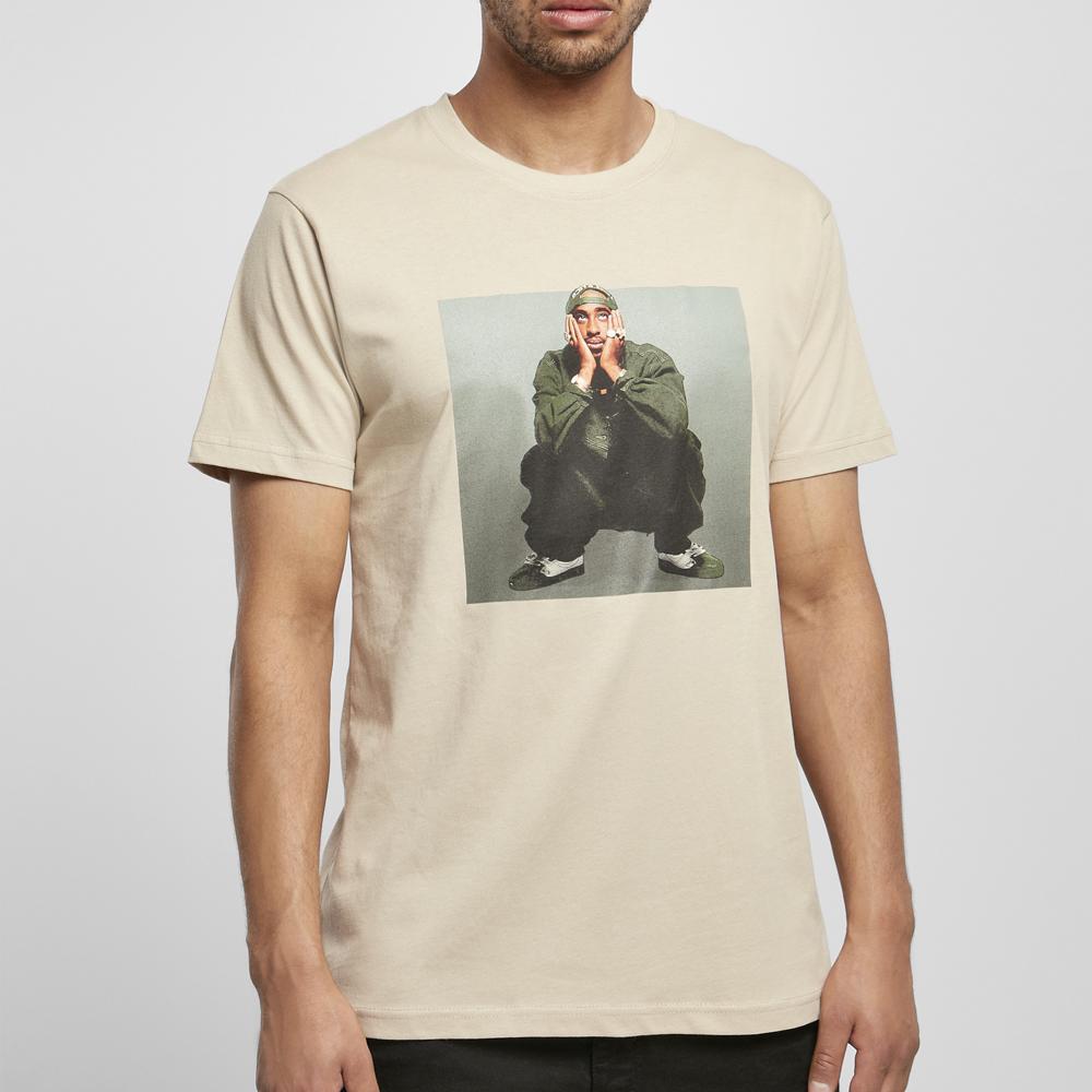 Mister Tupac Sitting Pose tee sand - Shop-Tetuan