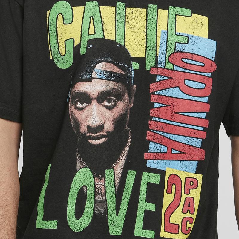 Mister Tupac California Love Retro Oversize Tee black - Shop-Tetuan