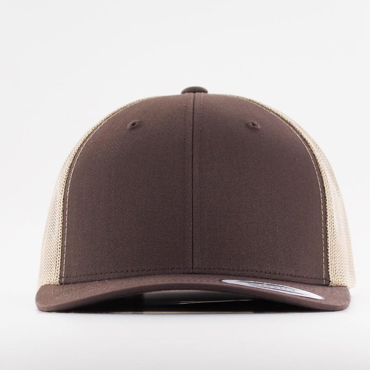 The Classics Yupoong Retro trucker 2-tone cap brn/khaki - Shop-Tetuan