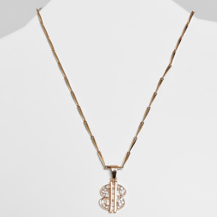 Urban Classics Small Dollar Necklace gold - Shop-Tetuan